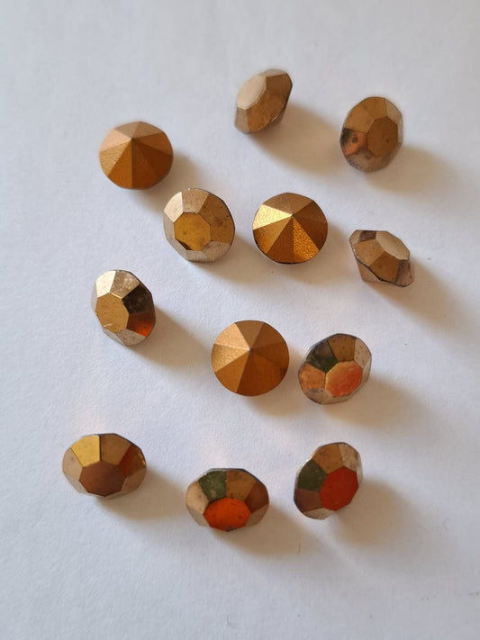 Swarovski® Chaton Vintage Comet OR (24K Gold Overlay) SS45