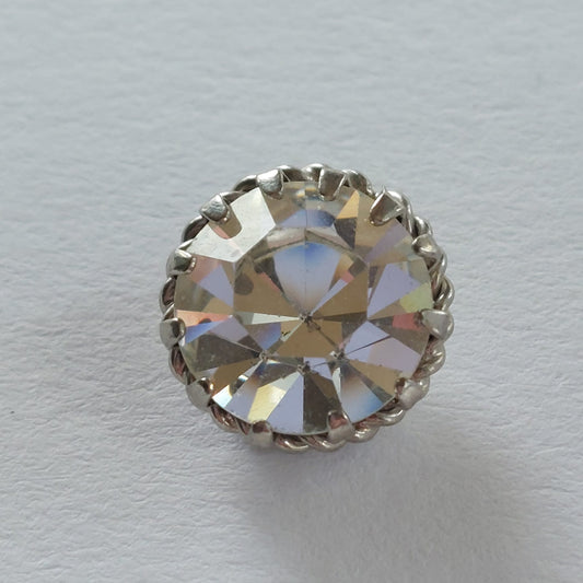 4190 Knopfe mit Swarovski Kristallen 12mm