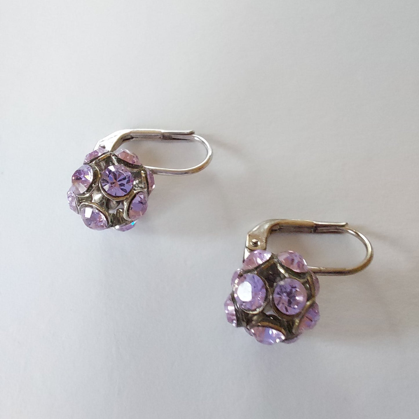 3758 Vintage Earring mit Swarovski Crystals