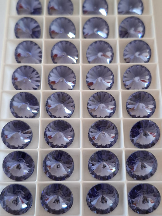 Swarovski® Rivoli Tanzanite 14mm