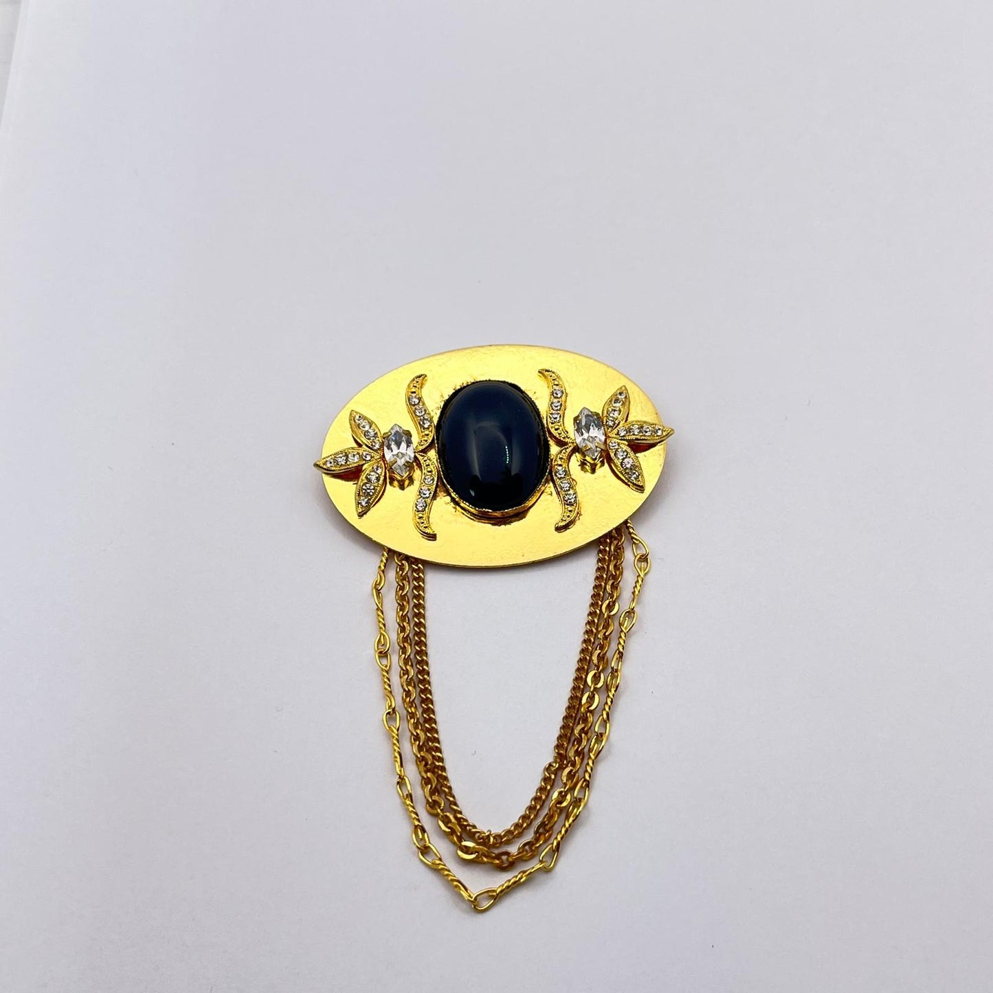 8895 Vintage Swarovski Kristallen Brosche 57mm