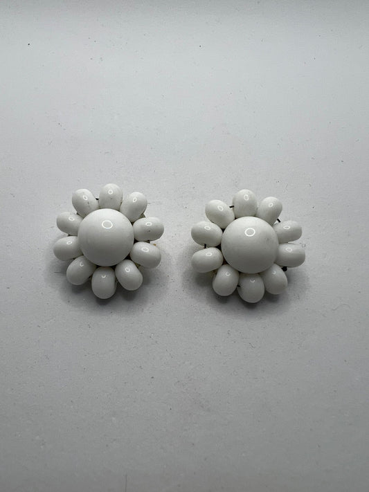 30512 Vintage Perlen Ohrclip 25mm