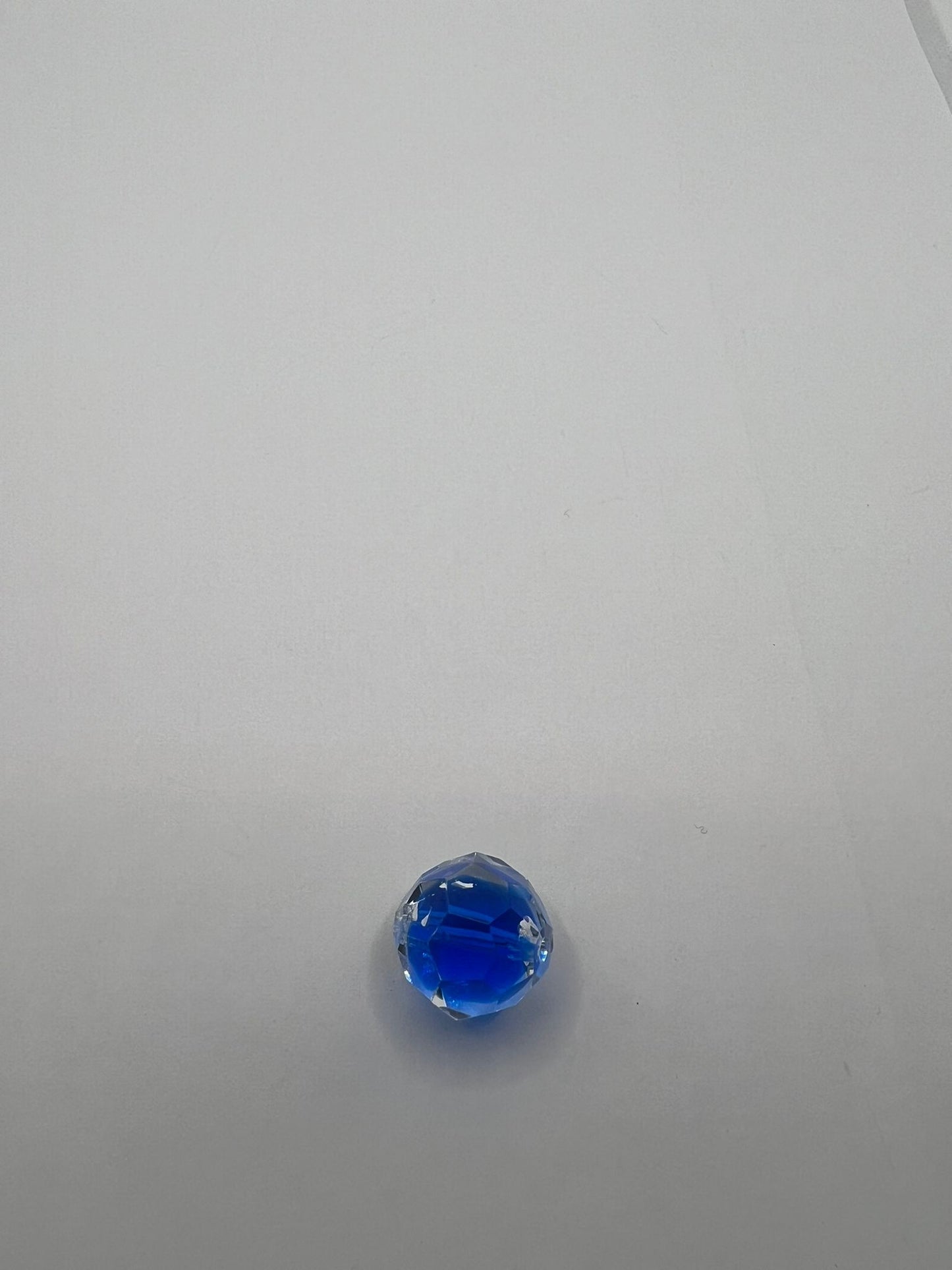 5968 Vintage Kunststoff Perle 19mm