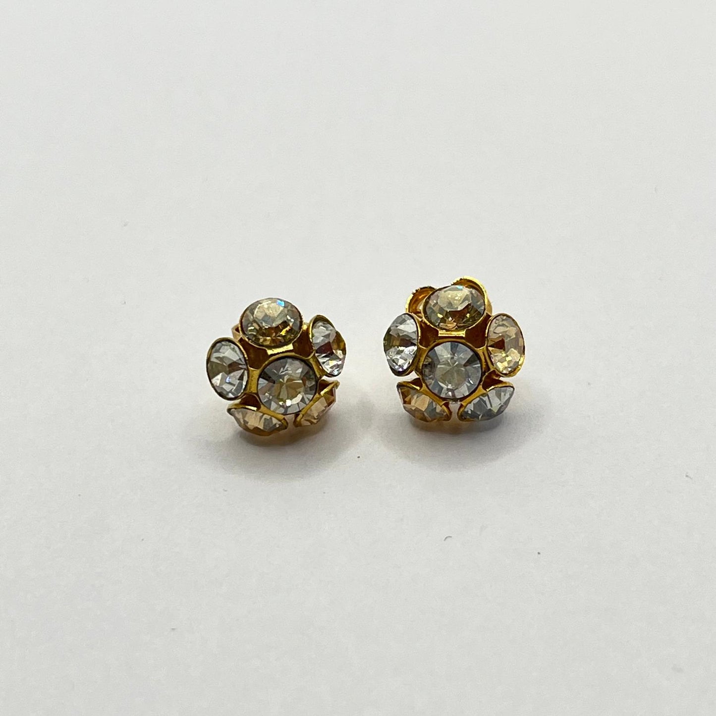 30675 Vintage Swarovski Kristallen Ohrhanger 9mm