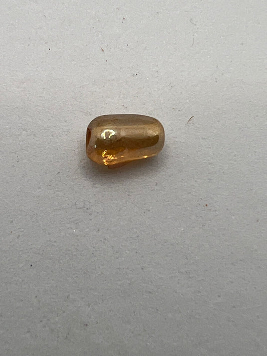 1109 Vintage Kunststoff Lange Perle 8mm