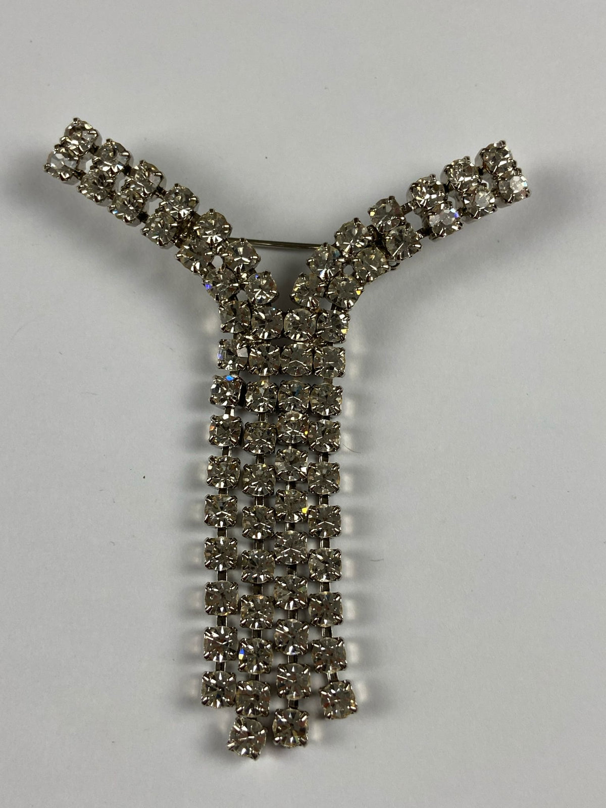 8670 Vintage Swarovski Kristallen Brosche 93mm
