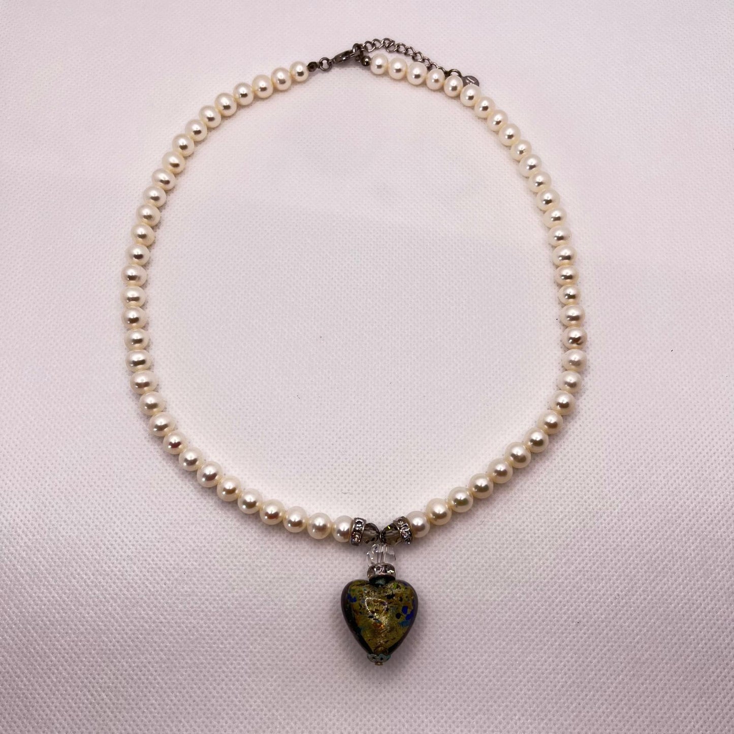 6251 Vintage Swarovski Kristallen Halsketten 45cm