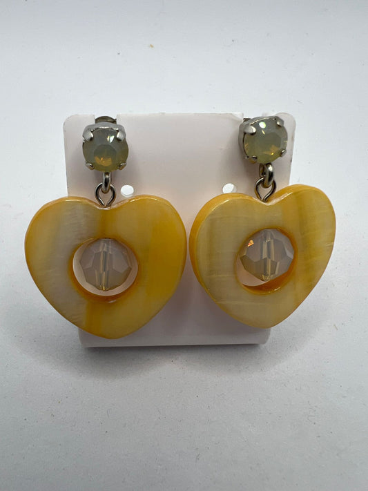 30589 Vintage Swarovski Kristallen Ohrhanger 24mm