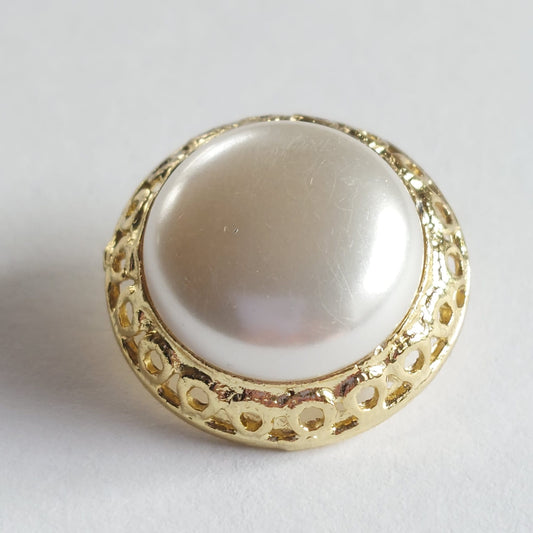 4085 Knopfe mit Swarovski Perlen 21mm