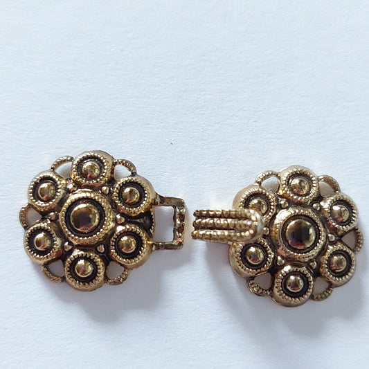 Miederhaken mit Öse 45×15mm