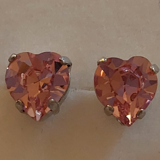 3863 Vintage Earring mit Swarovski Crystals