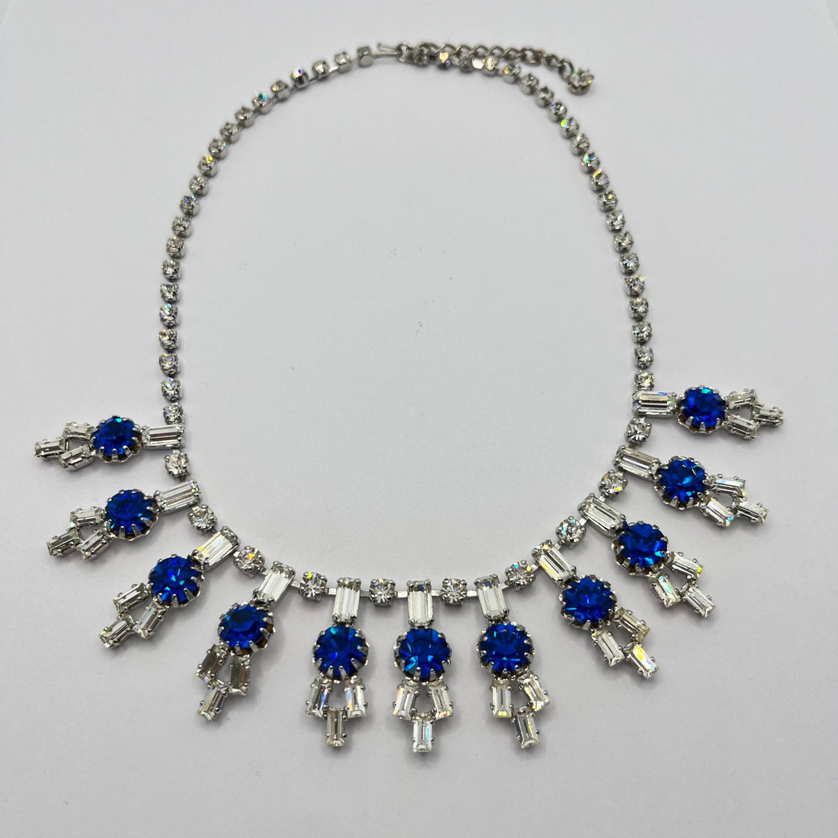 6374 Vintage Swarovski Kristallen Collier 38cm