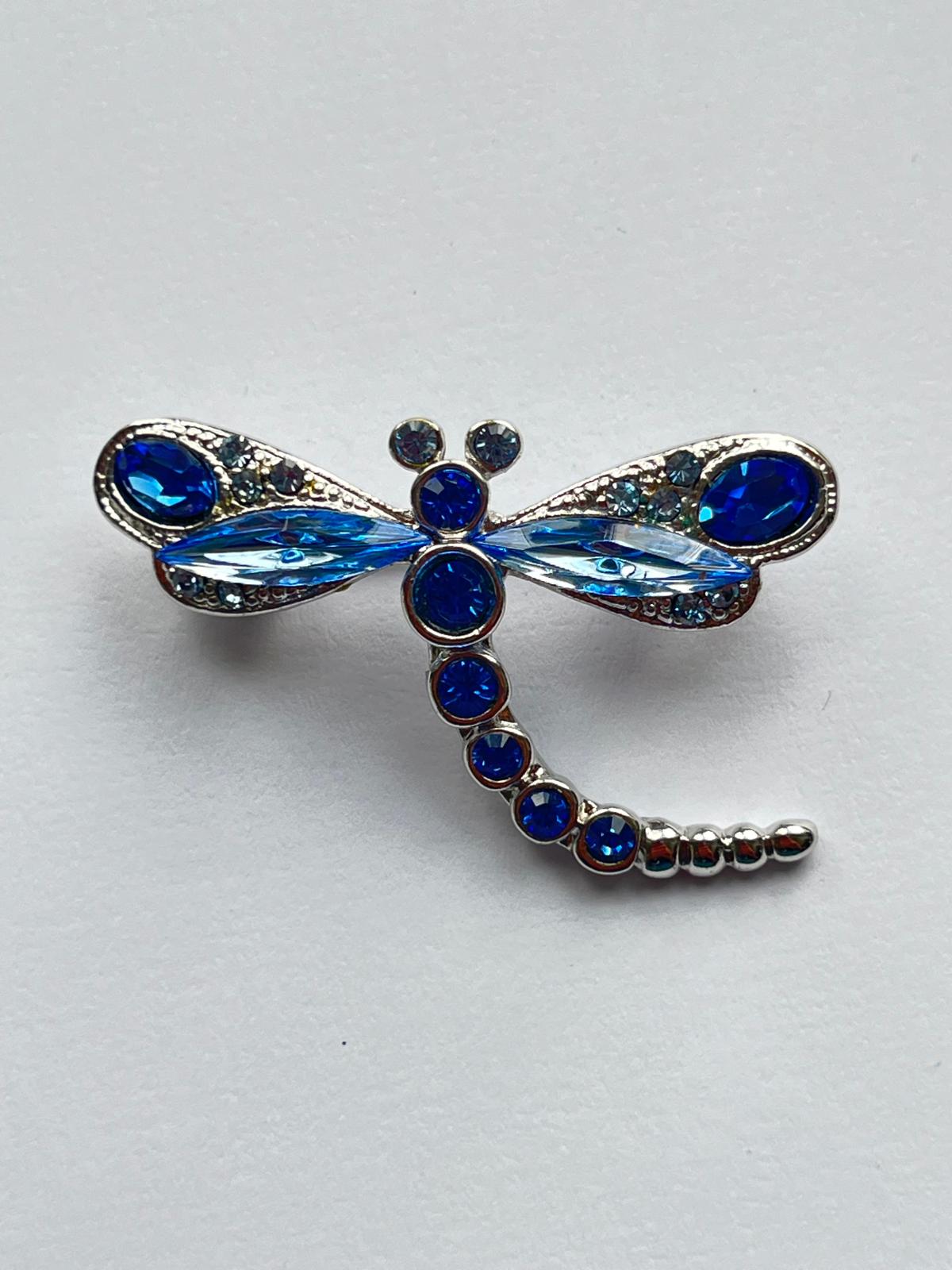 8575 Vintage Swarovski Kristallen Brosche 40mm