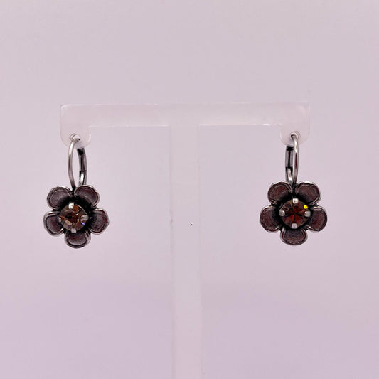 30777 Vintage Swarovski Kristallen Ohrhänger 12mm