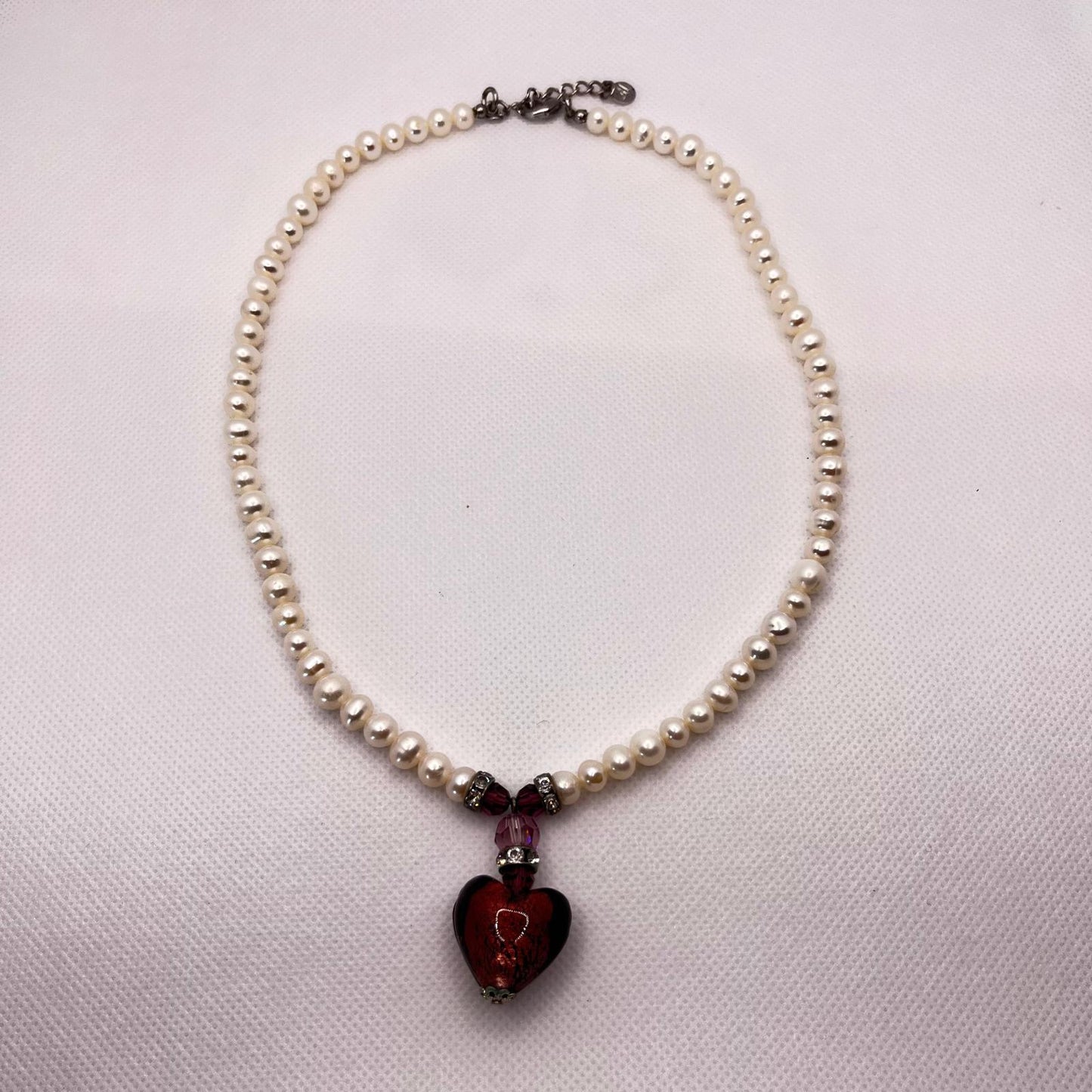 6257 Vintage Swarovski Kristallen Halsketten 45cm