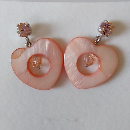 3843 Vintage Earring mit Swarovski Crystals