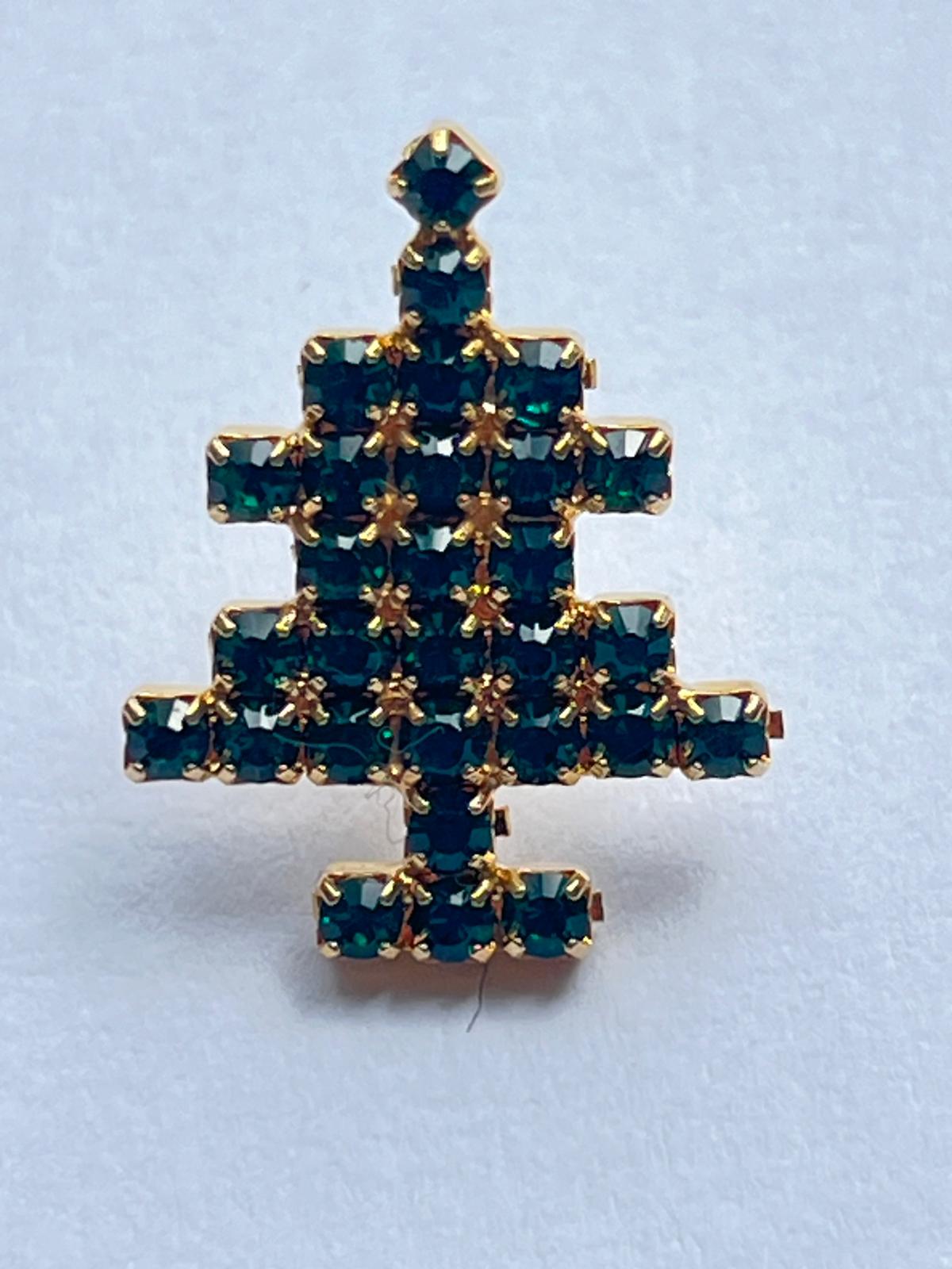8595 Vintage Swarovski Kristallen Brosche 20mm