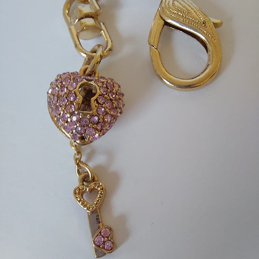 2995 Vintage Schlüsselanhänger mit Swarovski Crystals