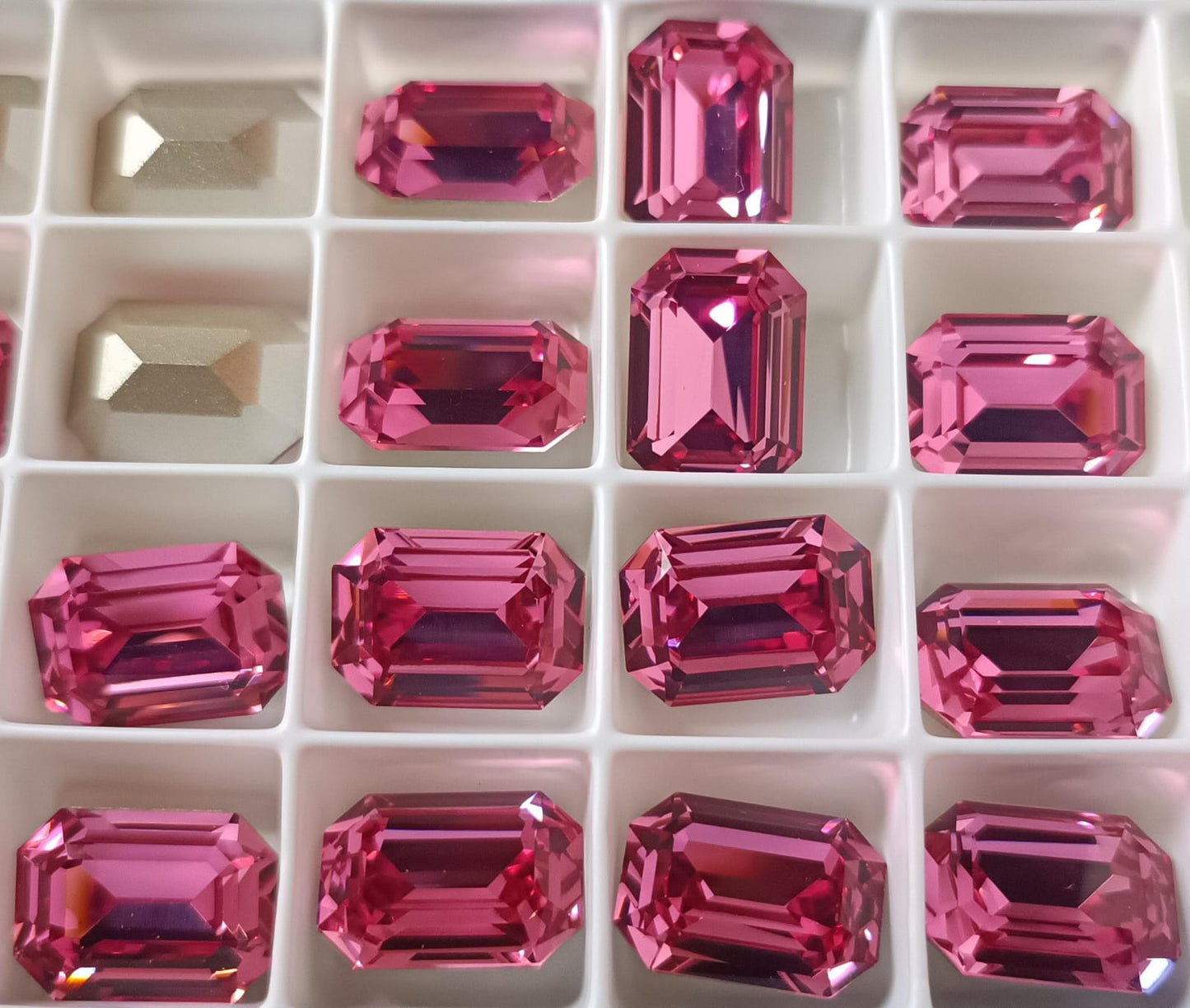 Swarovski® Fancy Octagon Rose 14x10mm