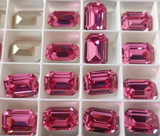 Swarovski® Fancy Octagon Rose 14x10mm