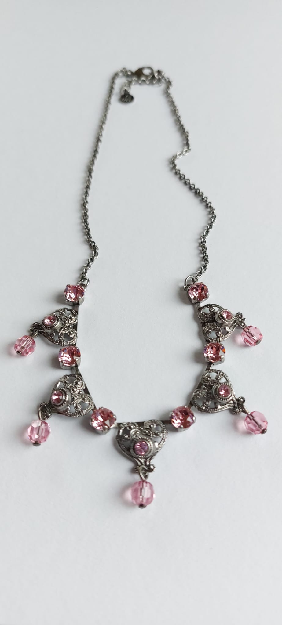 6921 Vintage Necklace mit Swarovski Crystals
