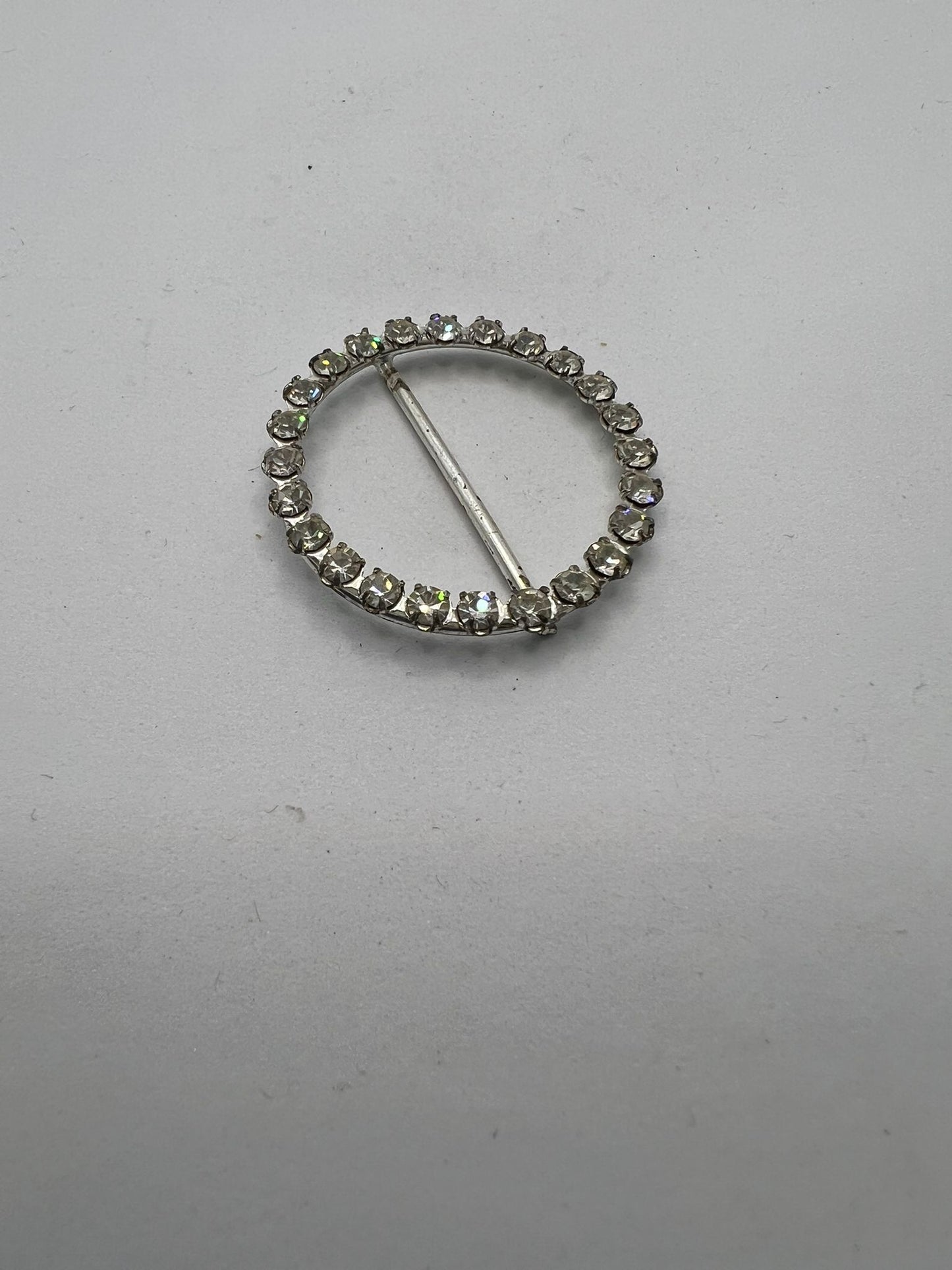 2481 Vintage Swarovski Kristallen Schalhalter 51mm