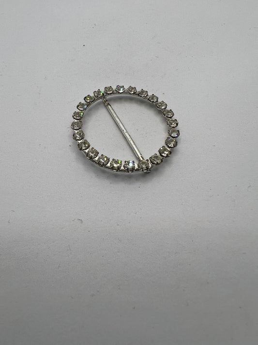 2481 Vintage Swarovski Kristallen Schalhalter 51mm