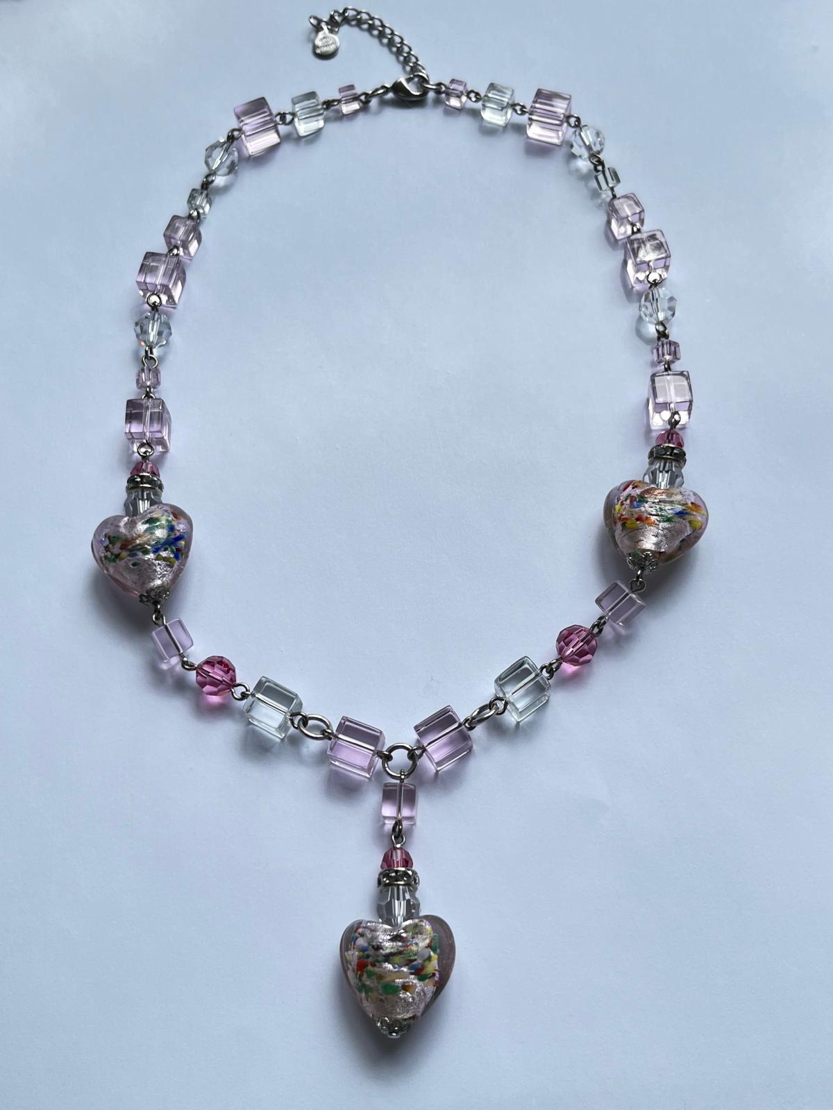 6141 Vintage Swarovski Kristallen Halsketten 44cm