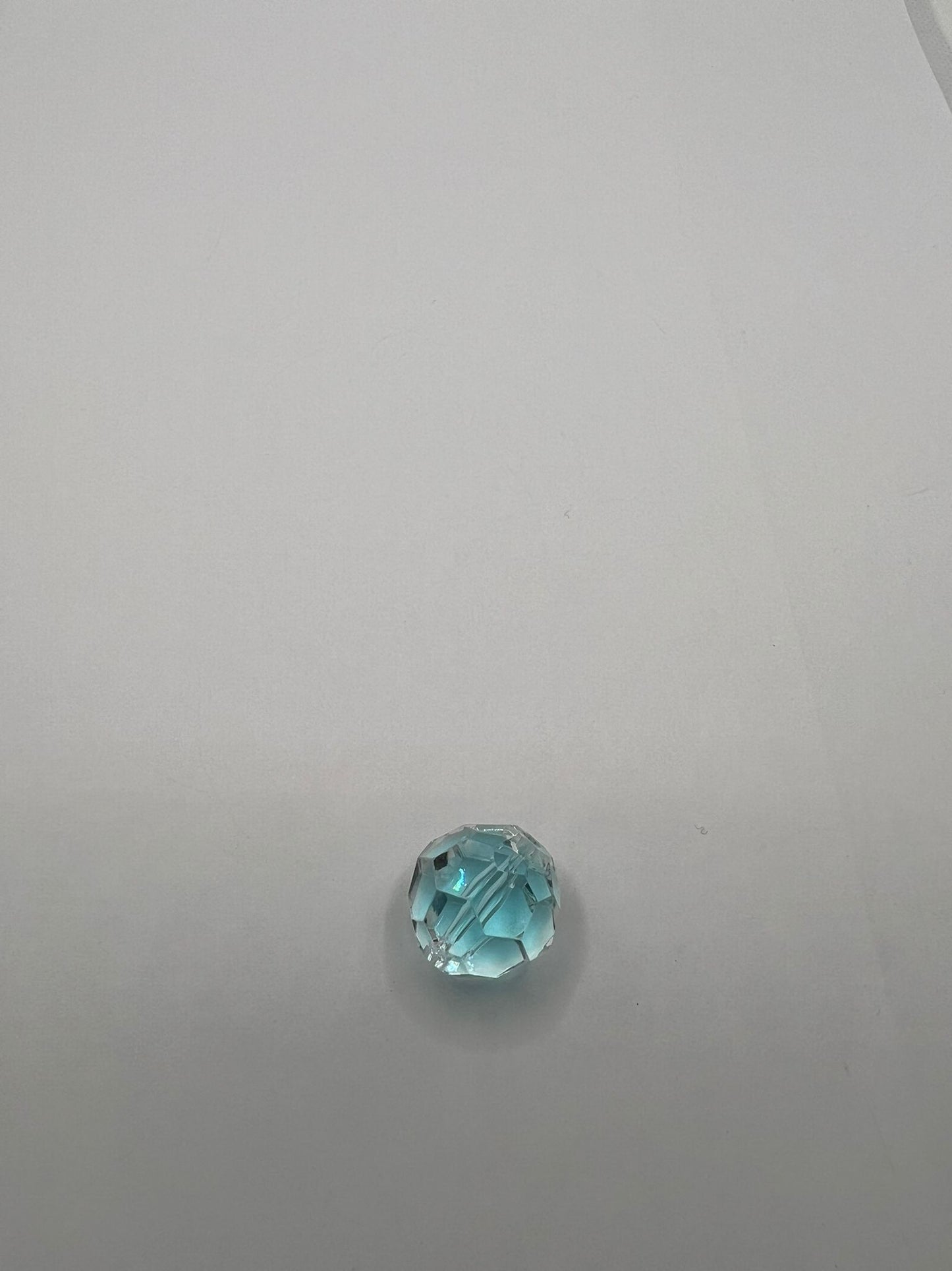 5966 Vintage Kunststoff Perle 19mm