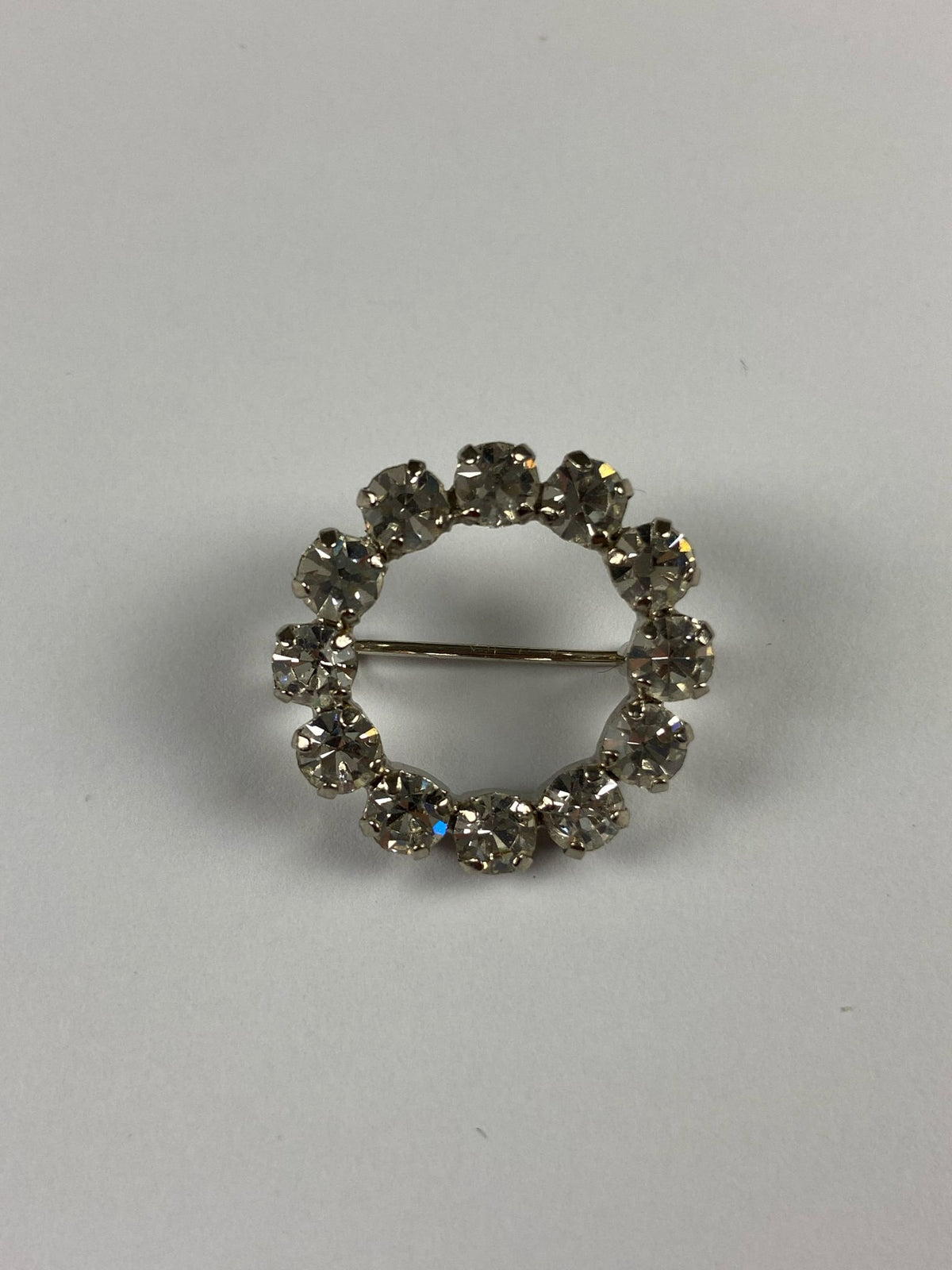 8689 Vintage Swarovski Kristallen Brosche 27mm