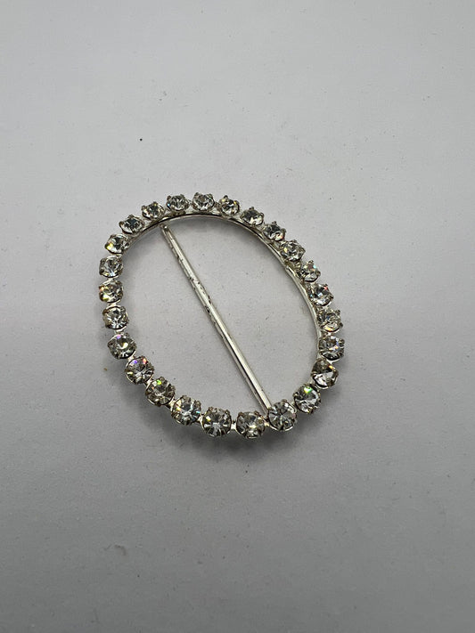 2480 Vintage Swarovski Kristallen Schalhalter 52mm
