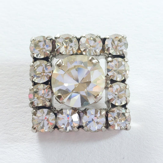 4206 Knopfe mit Swarovski Kristallen 18.5mm
