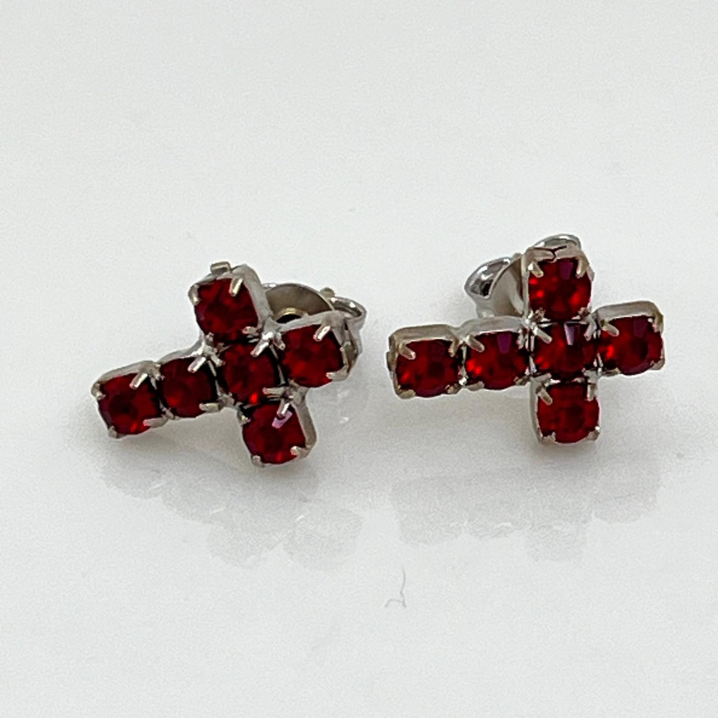 30384 Vintage Swarovski Kristallen Ohrstecker 13mm