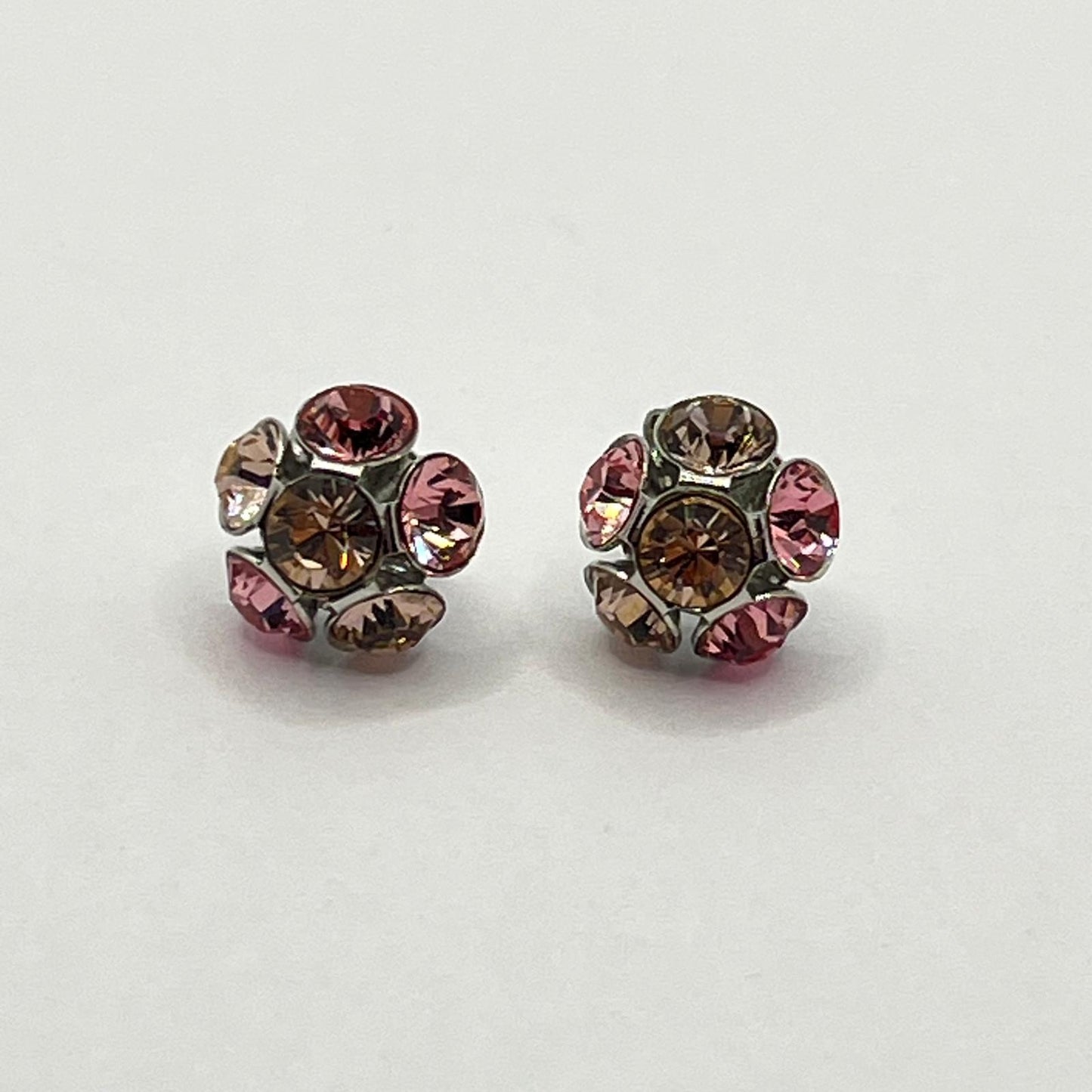 30678 Vintage Swarovski Kristallen Ohrhanger 9mm