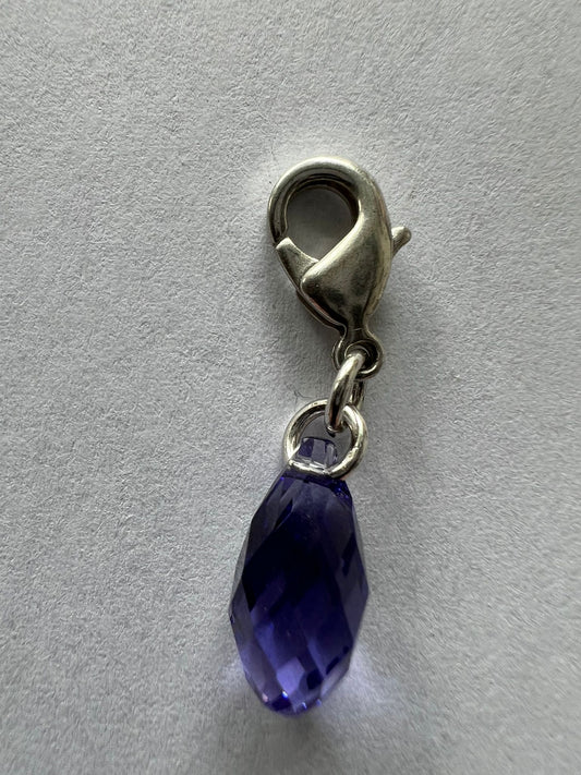 2984 Vintage Swarovski Kristallen Anhänger Charm 15mm