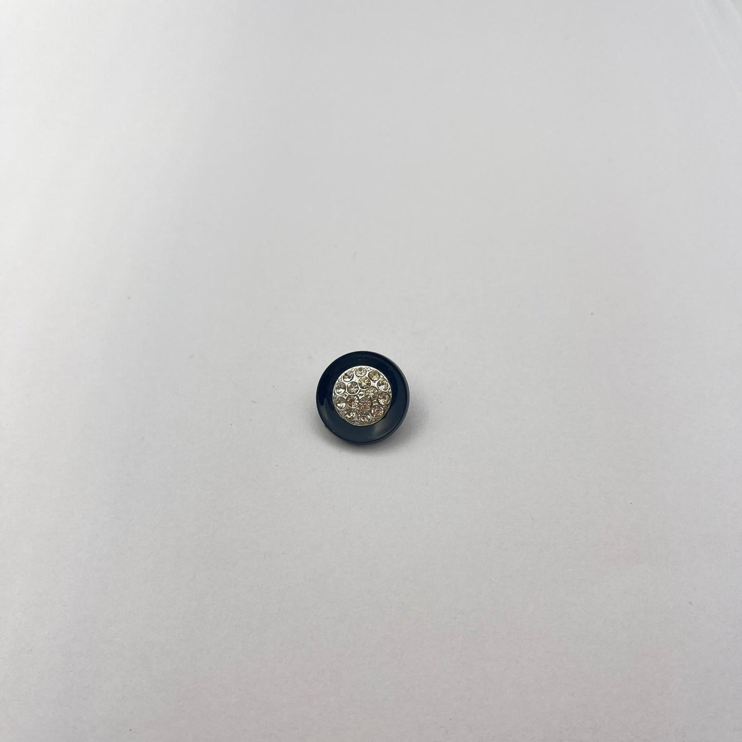 4455 Vintage Kunststoff Swarovski Kristallen Knöpfe 17mm