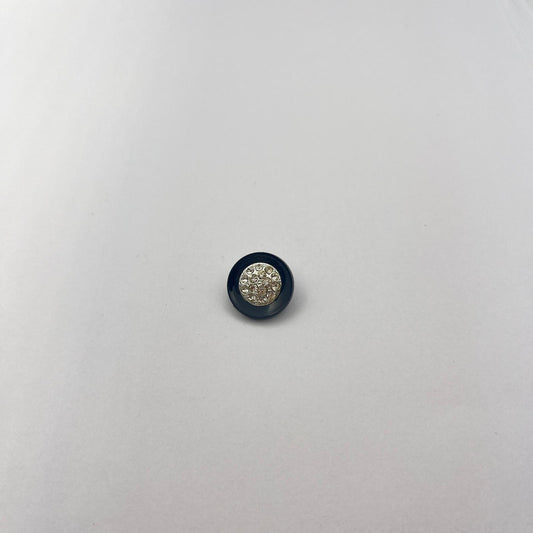 4455 Vintage Kunststoff Swarovski Kristallen Knöpfe 17mm