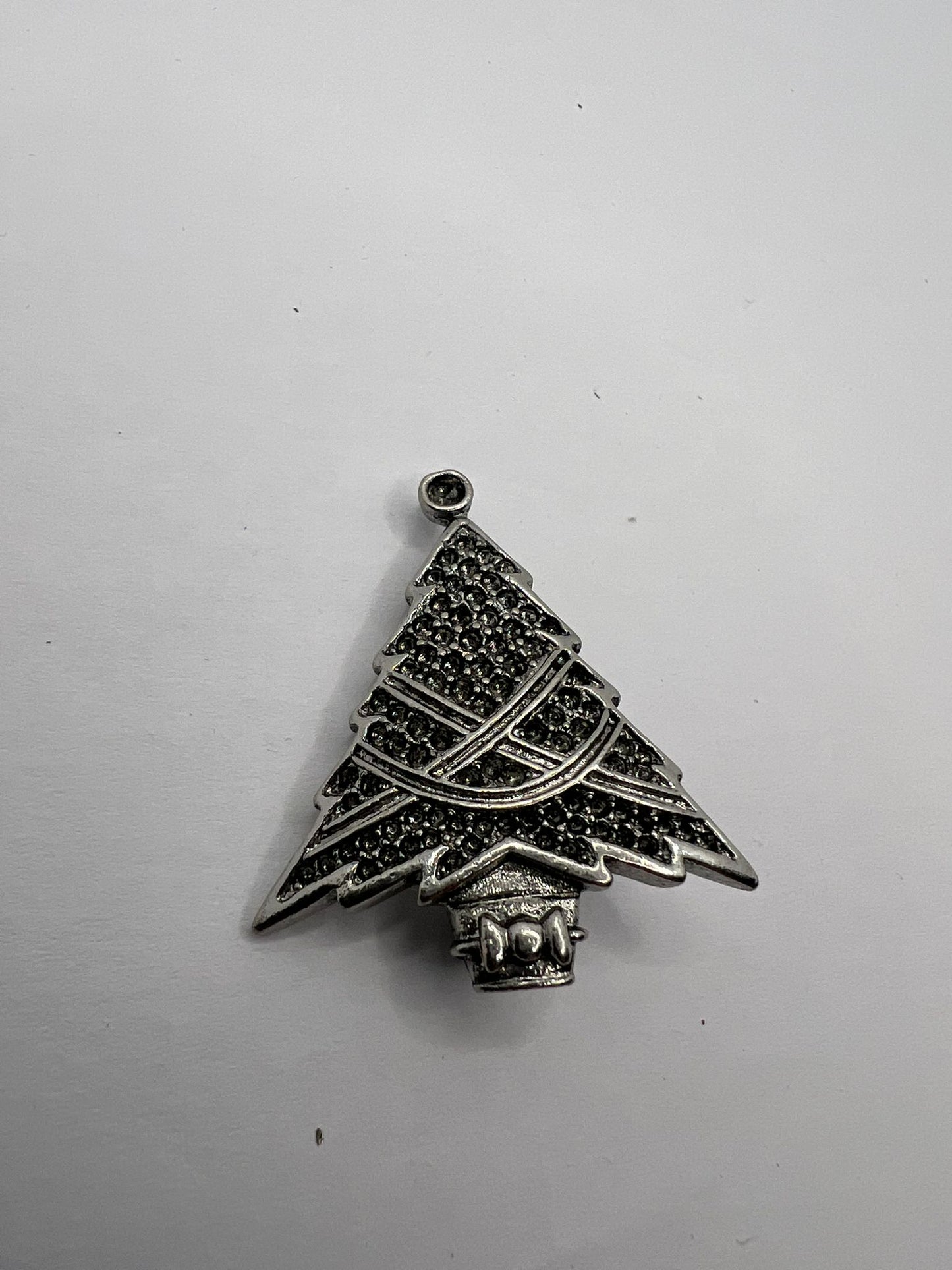 8912 Vintage halb gefüllt Rhodium Brosche zur Komplettierung mit Swarovski Kristallen füllen 40mm