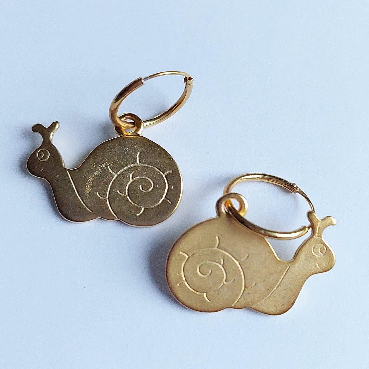 3147 Vintage Schnecken Earring 35mm