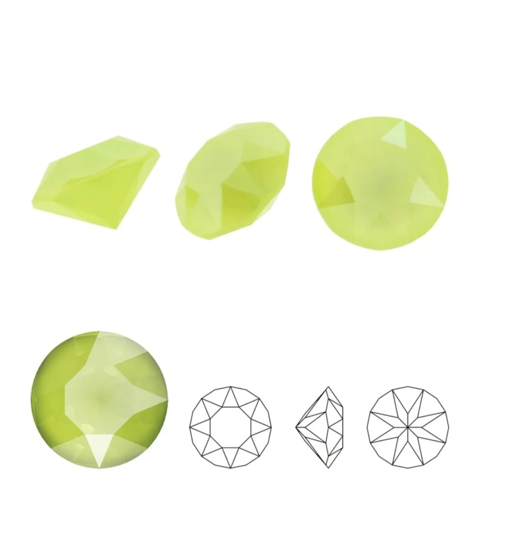 Swarovski® Chaton Crystal Lime SS39