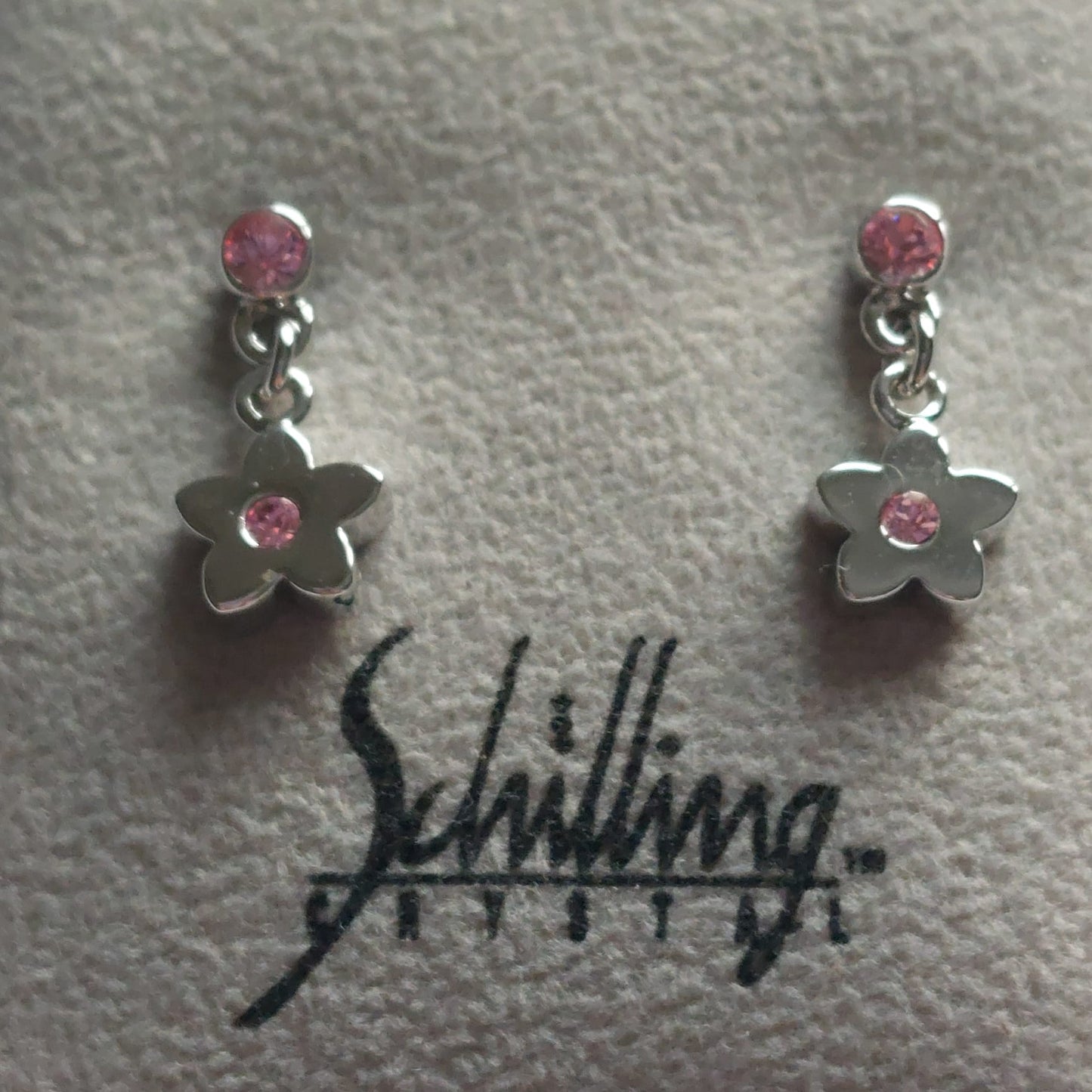 Original Vintage Schilling Austria Ohrclip 18mm