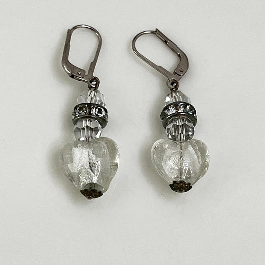 30349 Vintage Swarovski Kristallen Ohrhänger 22mm