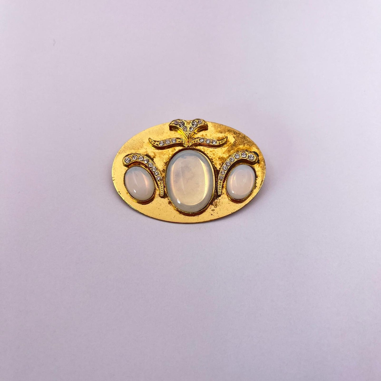 8879 Vintage Swarovski Kristallen Brosche 57mm