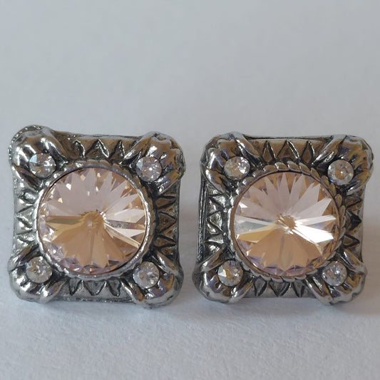 3883 Vintage Earring mit Swarovski Crystals