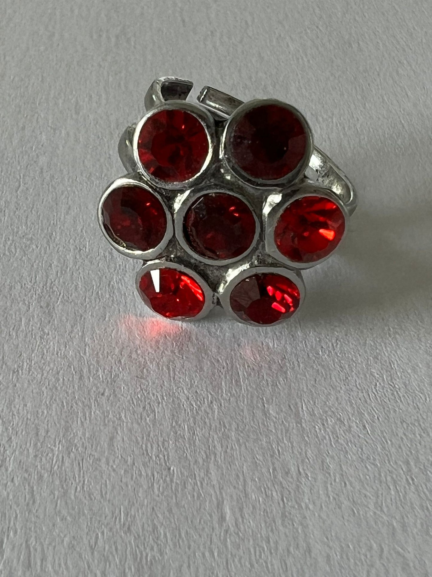 9775 Vintage Swarovski Kristallen Ring 20mm