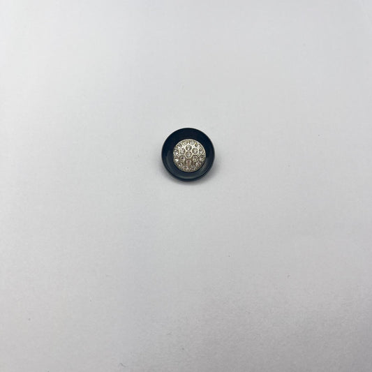 4448 Vintage Kunststoff Swarovski Kristallen Knöpfe 21mm