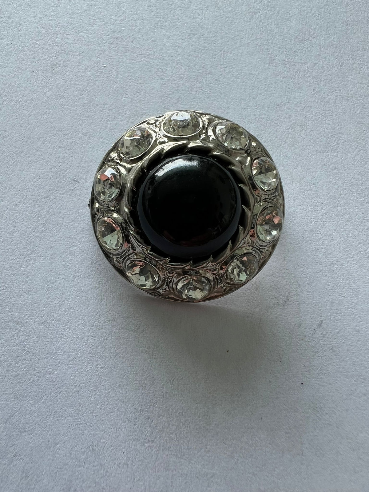 8546 Vintage Swarovski Kristallen Brosche 25mm