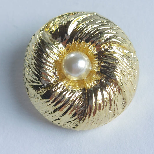 4055 Knopfe mit Swarovski Perlen 21mm