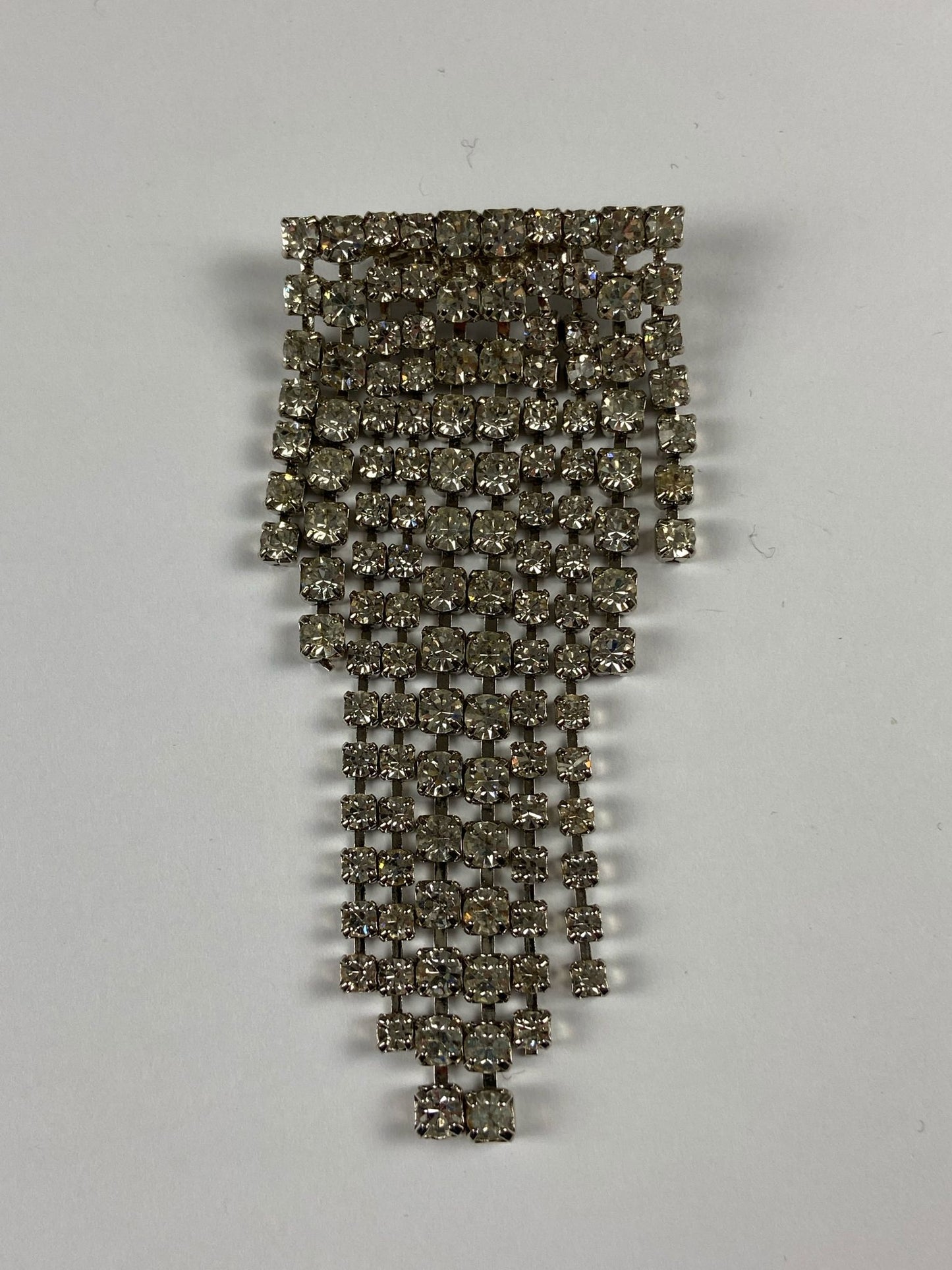 8661 Vintage Swarovski Kristallen Brosche 85mm