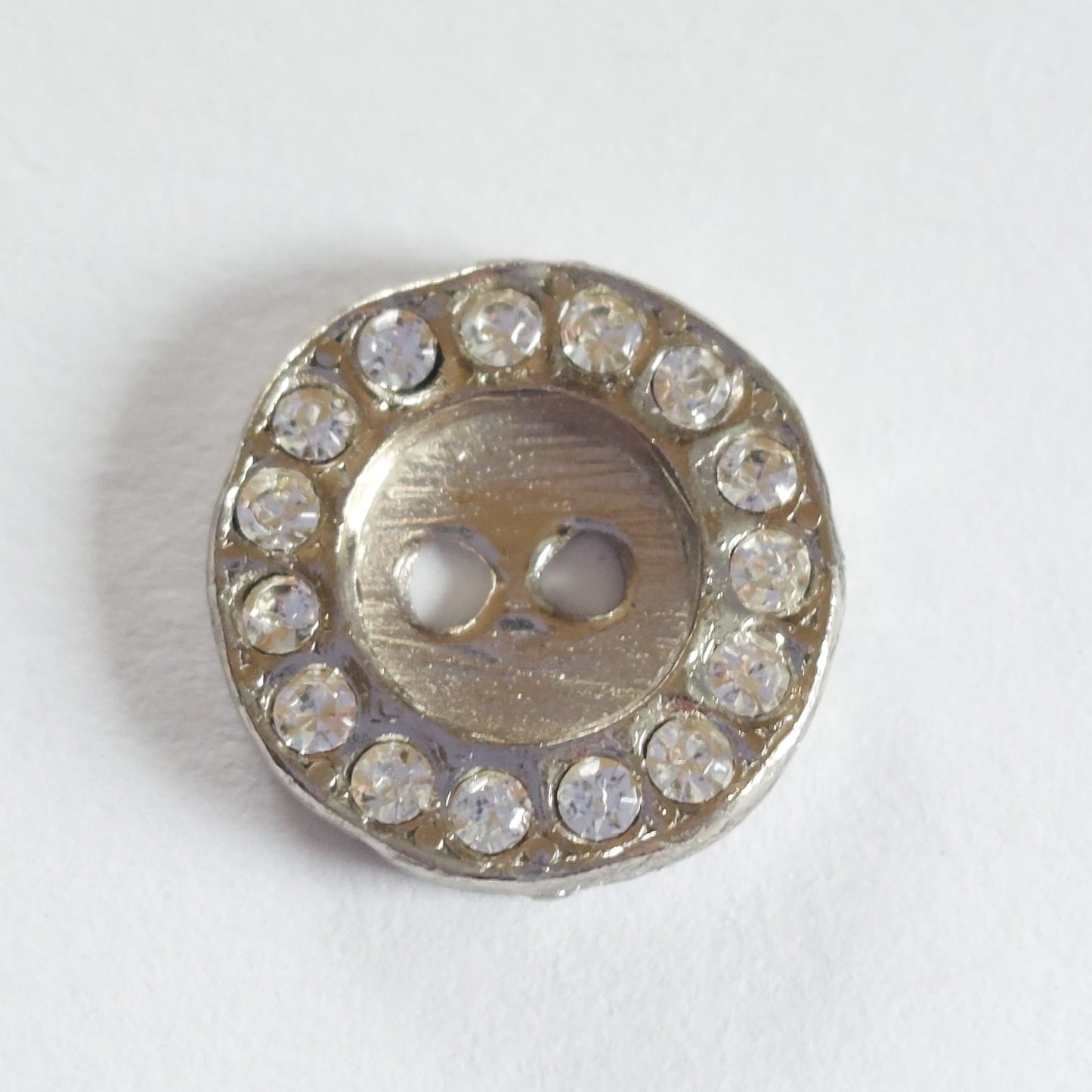 4165 Knopfe mit Swarovski Kristallen 13mm